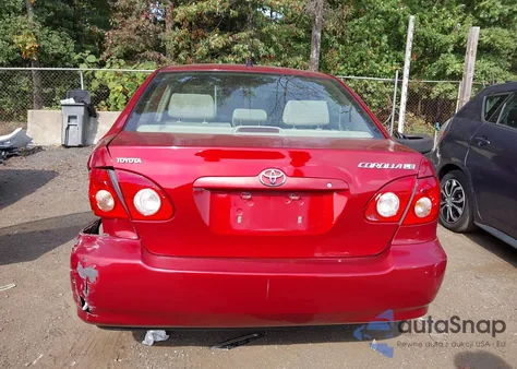 2006 Toyota Corolla Le z USA, uszkodzony, nr VIN JTDBR32EX60069652